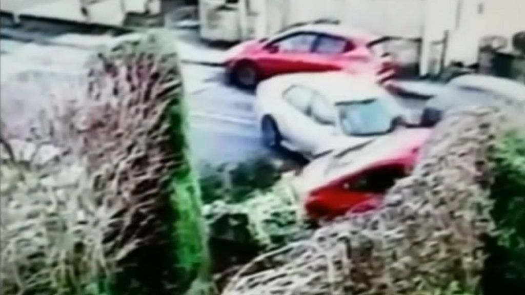 Bradford woman escapes icy road crash unhurt