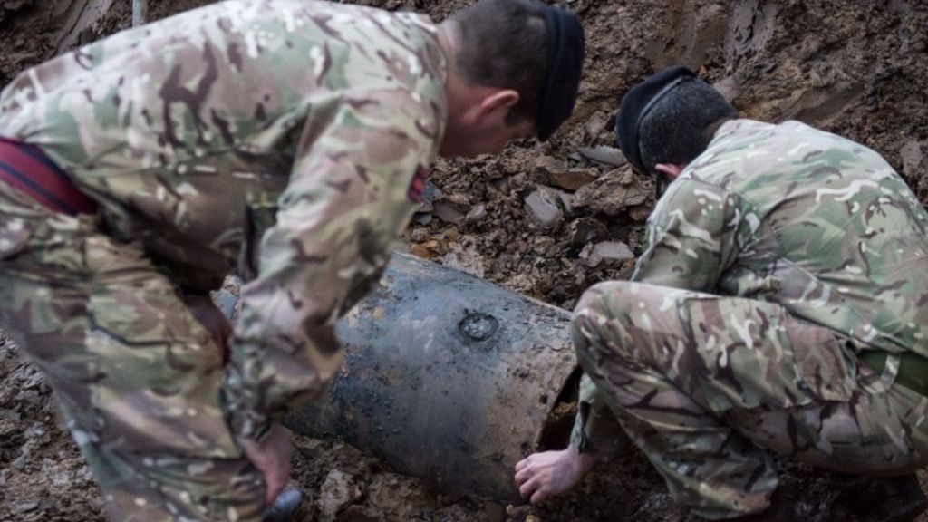 WWII bomb defusal footage released BBC News
