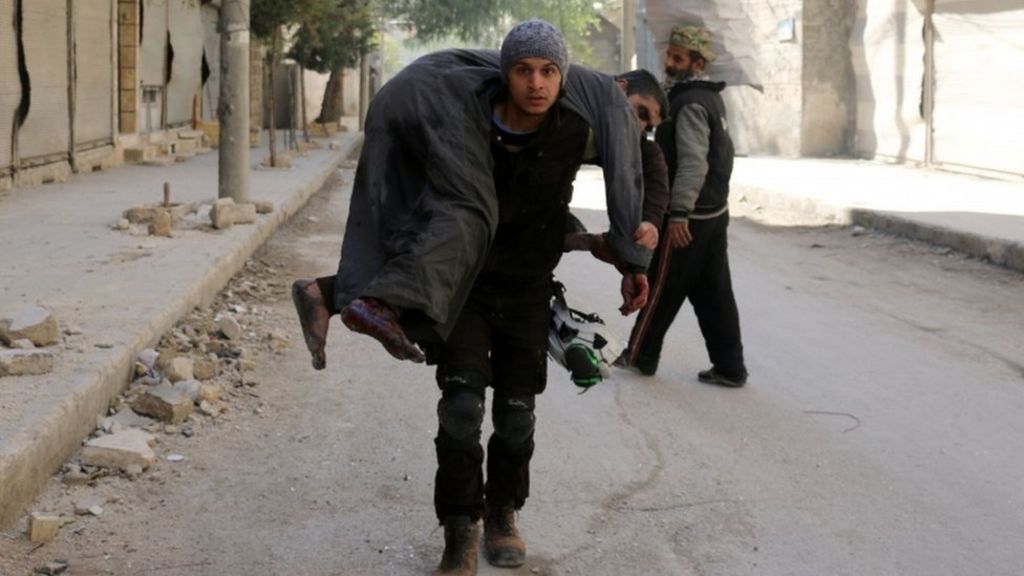 Syria conflict: Aleppo hospitals 'knocked out by bombardment'