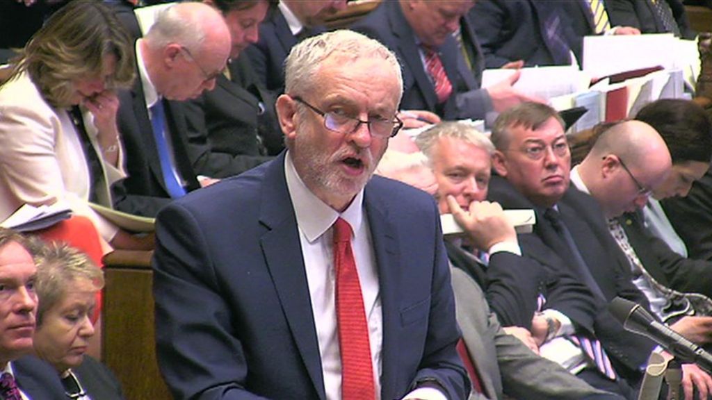 Corbyn attacks 'Budget of failure'