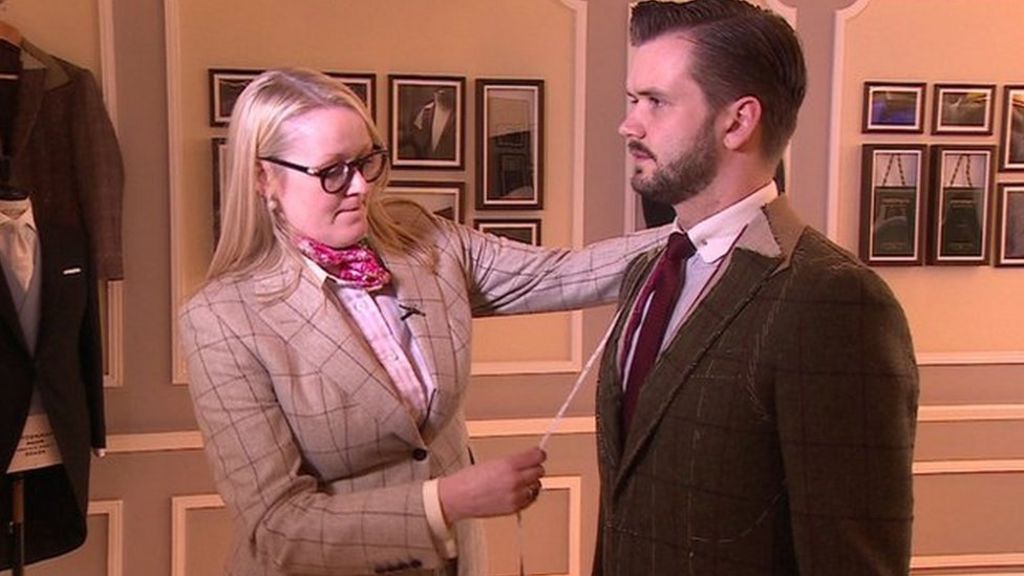 VIDEO: Savile Row's first female master tailor