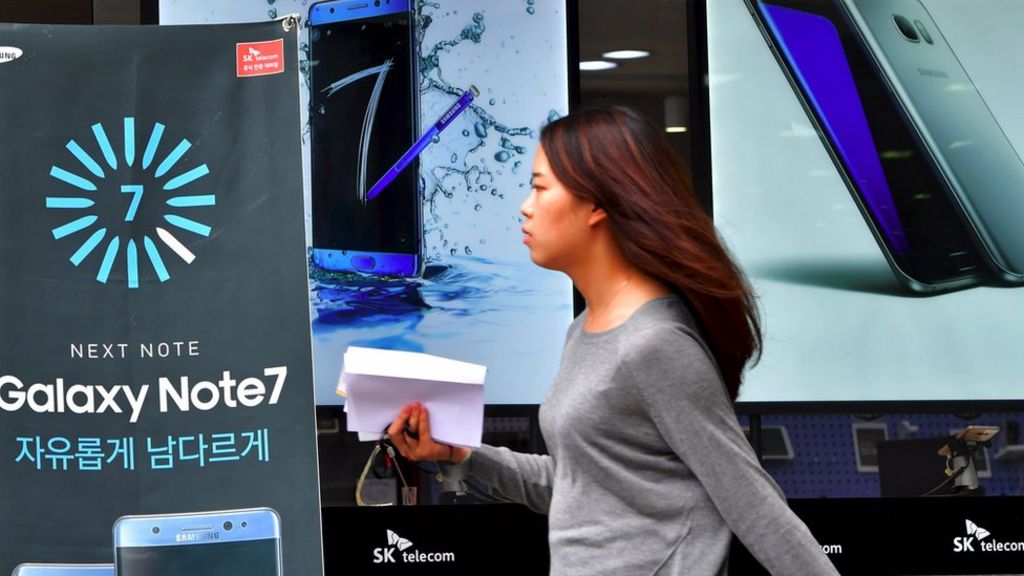 Samsung 'will limit faulty Note 7 batteries' to 60% charge