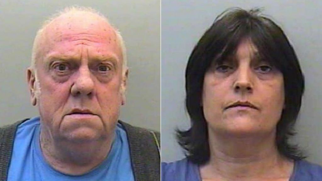Police dig at child rapists' former home