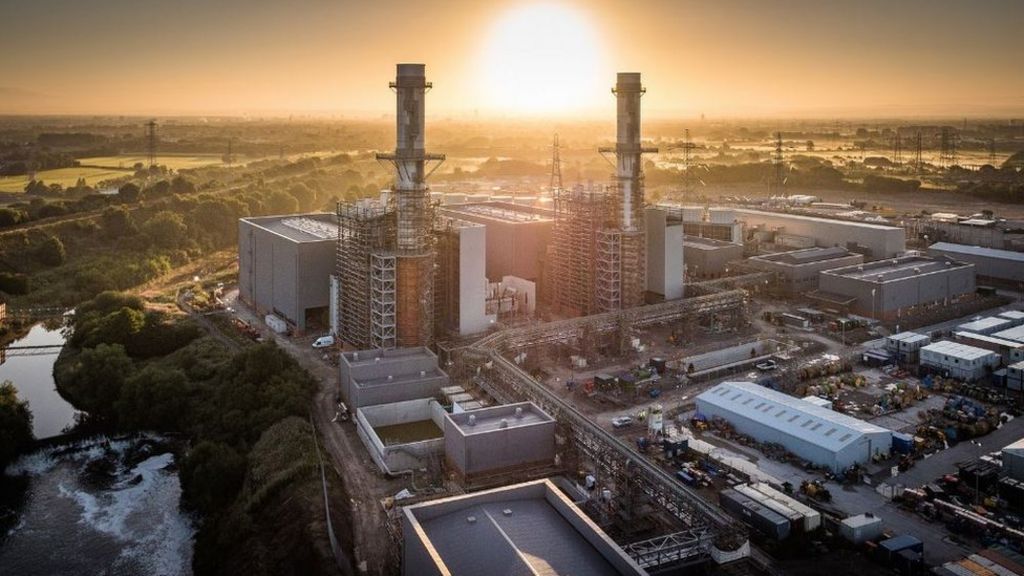 Gas-fired Carrington Power Station in Trafford officially opens