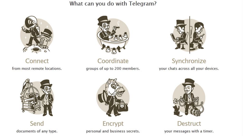 Is Exploits Telegram Mobile App To Spread Propaganda Bbc News
