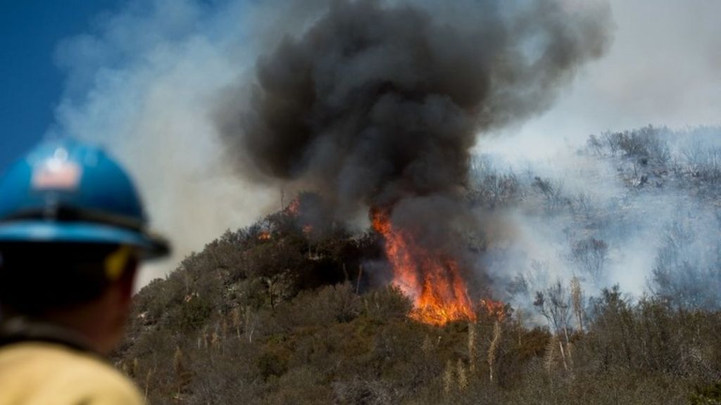 California wildfires: Blue Cut blaze curbed as evacuees return
