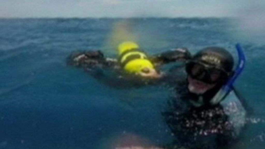 Scuba diver 'lucky to be alive' after 18 hours at sea