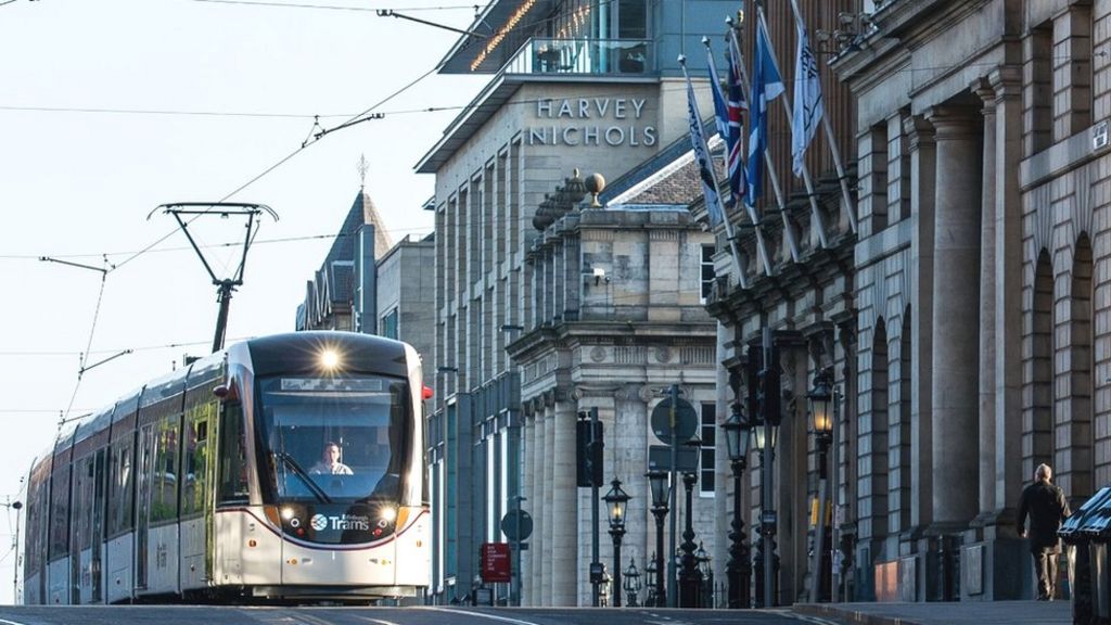 Edinburgh trams running three-quarters empty
