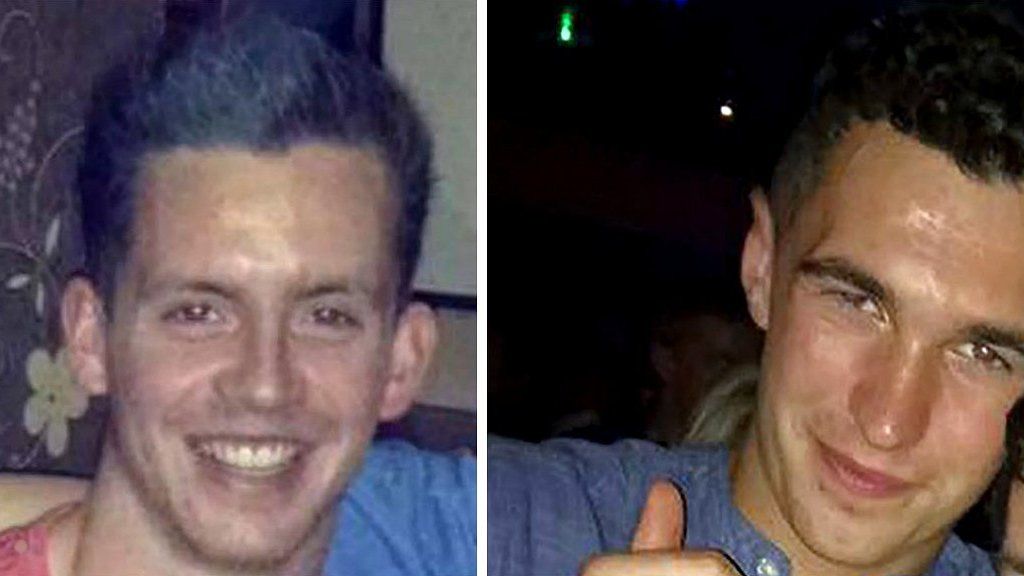 Tributes paid to Tyrone crash victims Maurice McCloughan and Killian Doherty