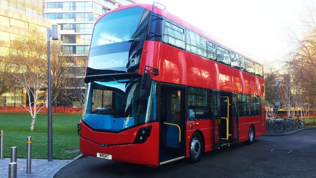 Wrightbus zero-emission bus in London trial