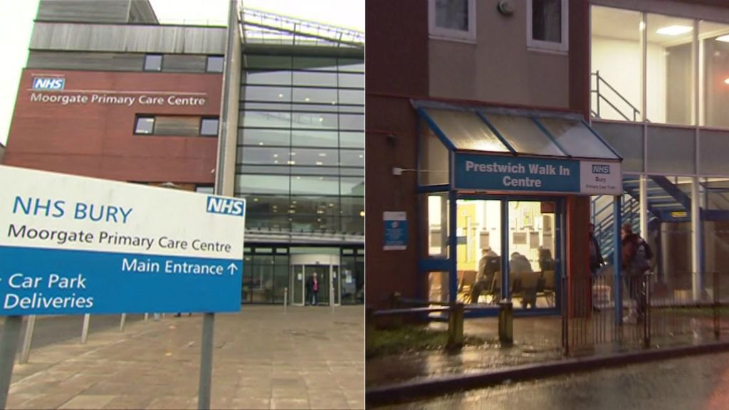 Bury and Prestwich walk-in centre closures in care shake-up - BBC News