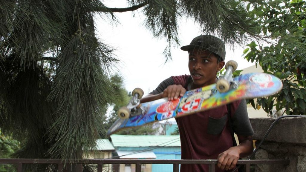 Ethiopia's skateboarders 'go legit'