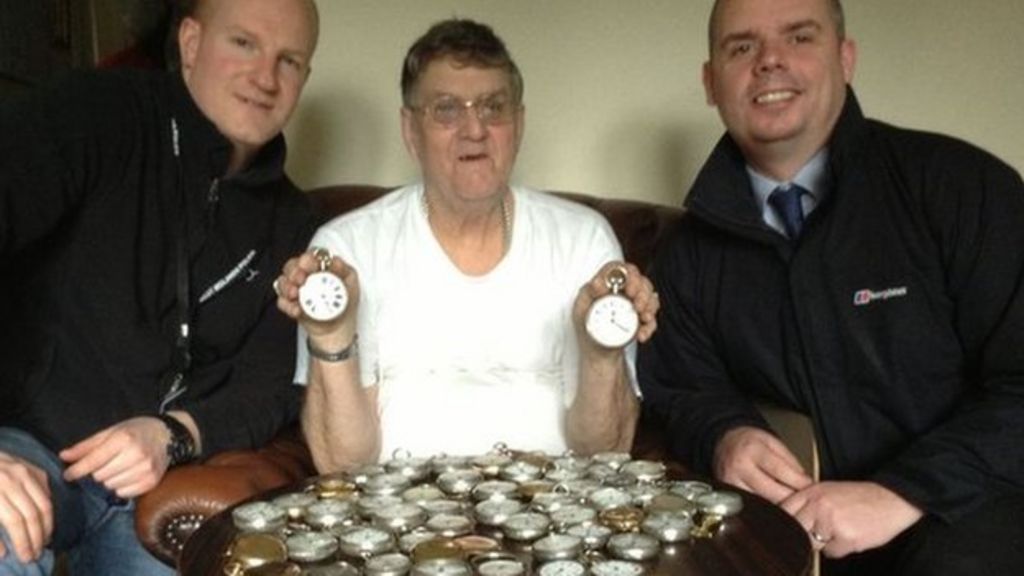 Owner reunited with stolen watches