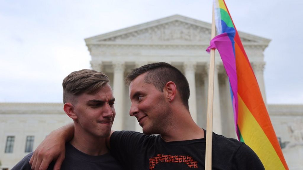 Us Supreme Court Rules Gay Marriage Is Legal Nationwide Bbc News