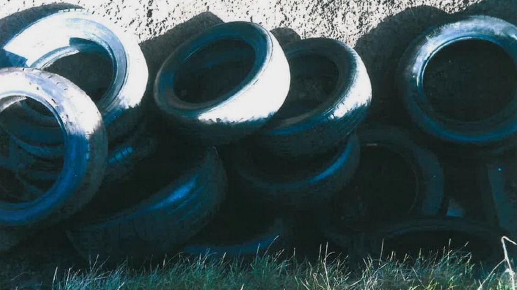 Fly-tipper uses identical twin defence