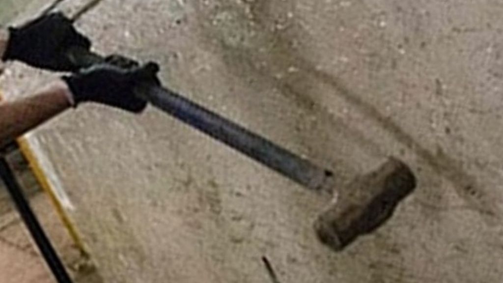 Man charged over Cheshire police car sledgehammer attack