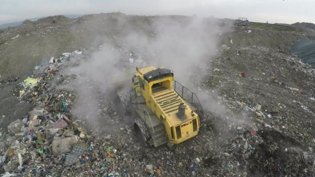 VIDEO: Drone used to monitor food waste gases