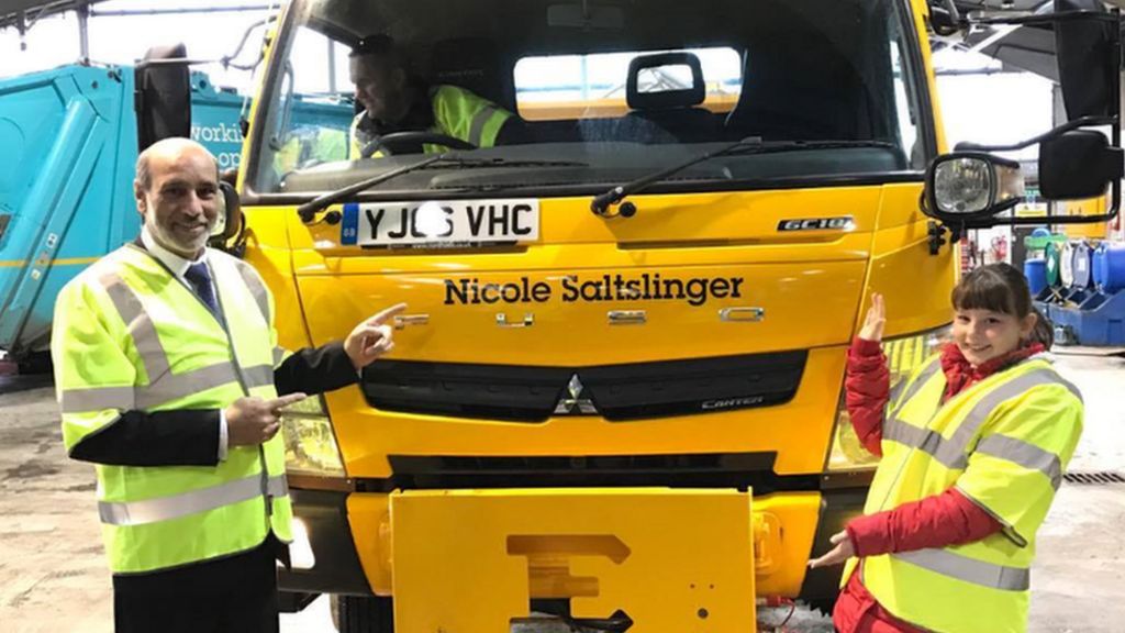 Road gritter named after Nicole Scherzinger