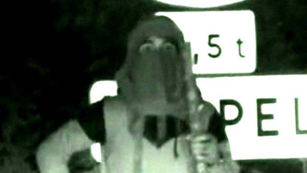 Calais people-smugglers use tree to board lorries