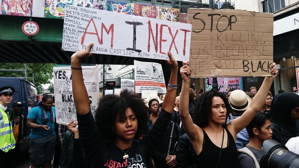 Black Lives Matter: Brixton march during second day of London protests