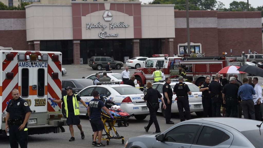Gunman dead in US cinema attack