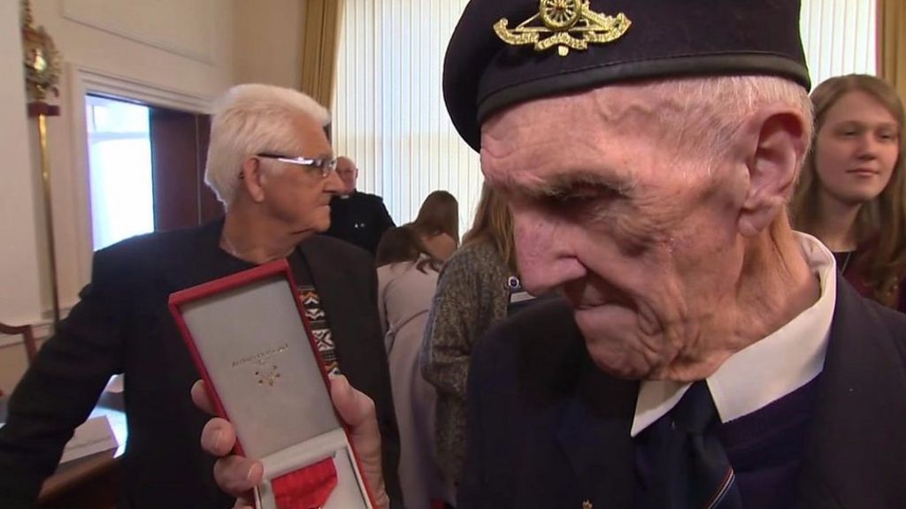 Lancashire veterans of the Normandy landings receive France's highest military honour