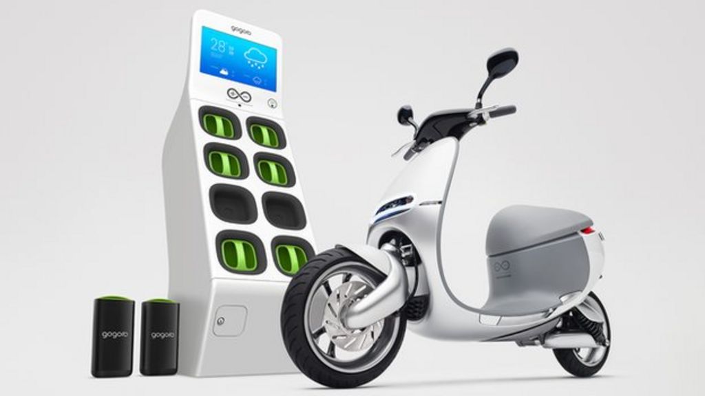 Battery-swap electric scooter debuts