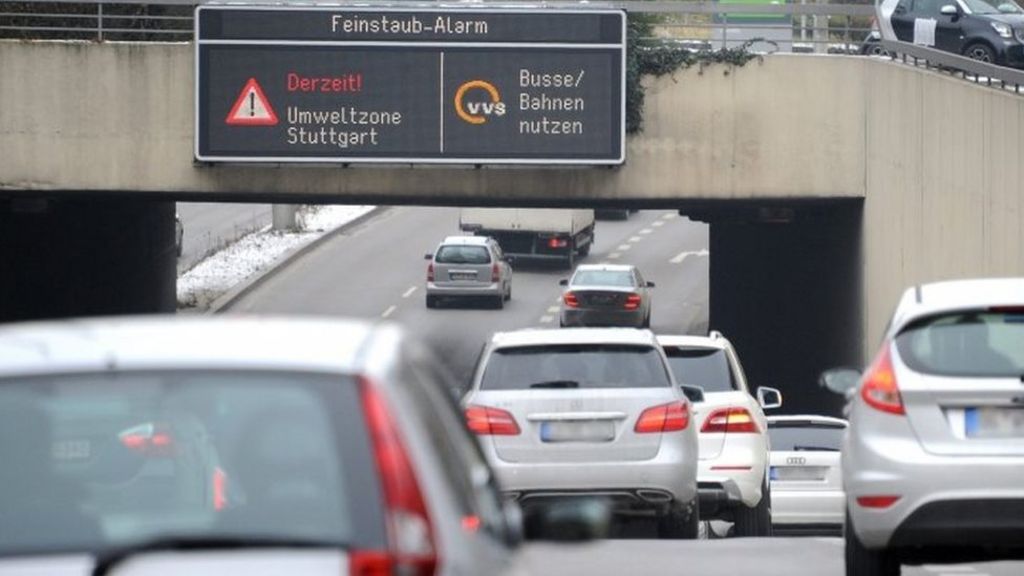 Car hub Stuttgart asks for auto ban