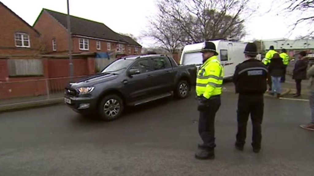 Lack of sites blamed by travellers who set up camp in school