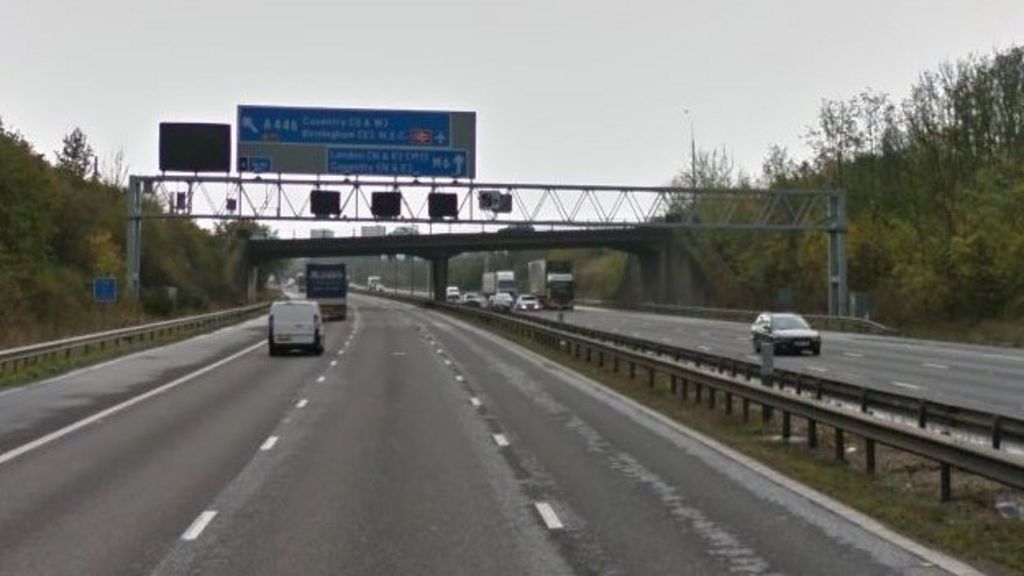 Man dies in four-vehicle crash on M6