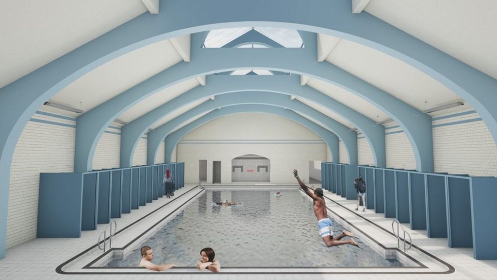 New images for revamped historic Govanhill Baths BBC News