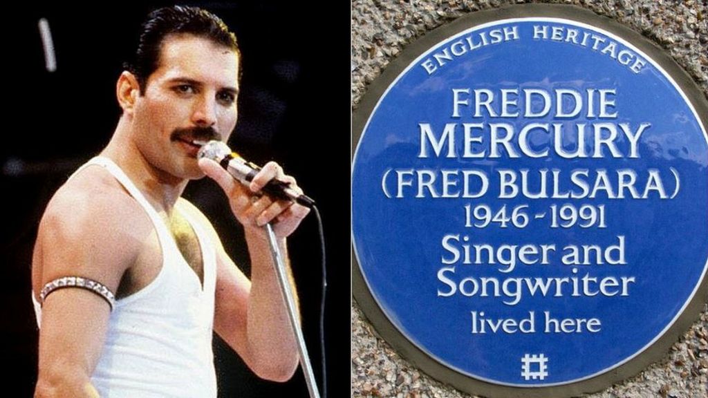 Blue Plaque unveiled on Freddie Mercury's first London home