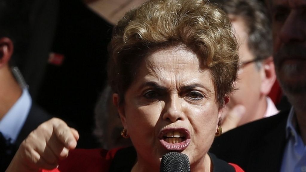 Brazil leader Rousseff vows to fight on