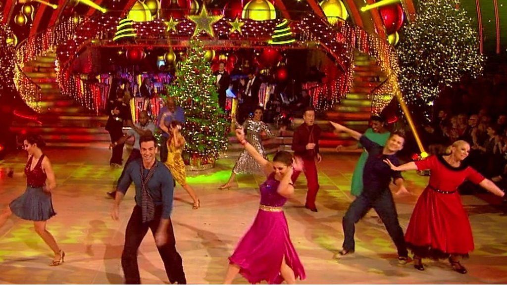 Behind the scenes at Strictly Christmas special
