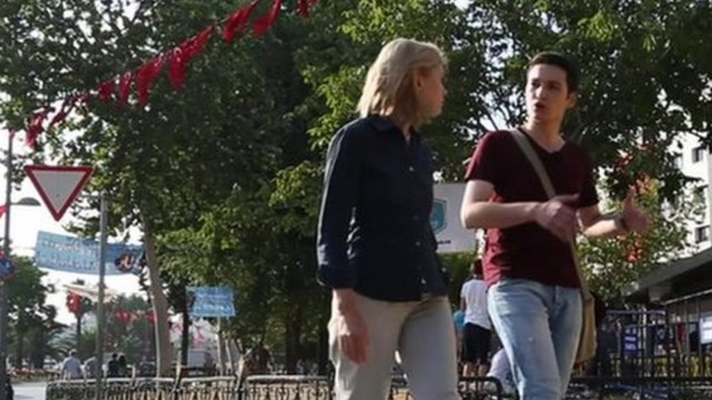 'Why I'm protecting Turkey's police' - BBC News