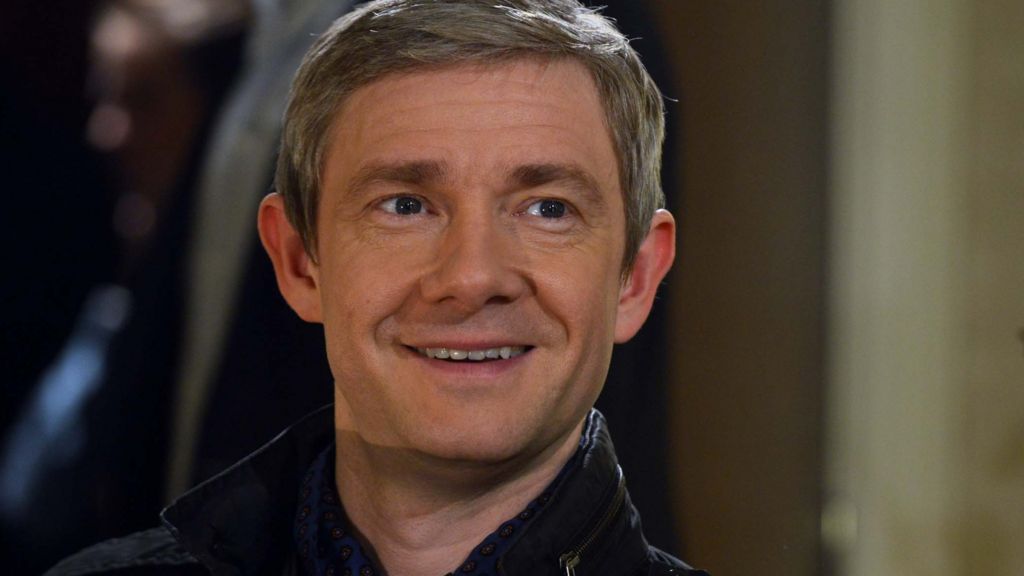 Martin Freeman wins animation award for The Stick Man BBC News