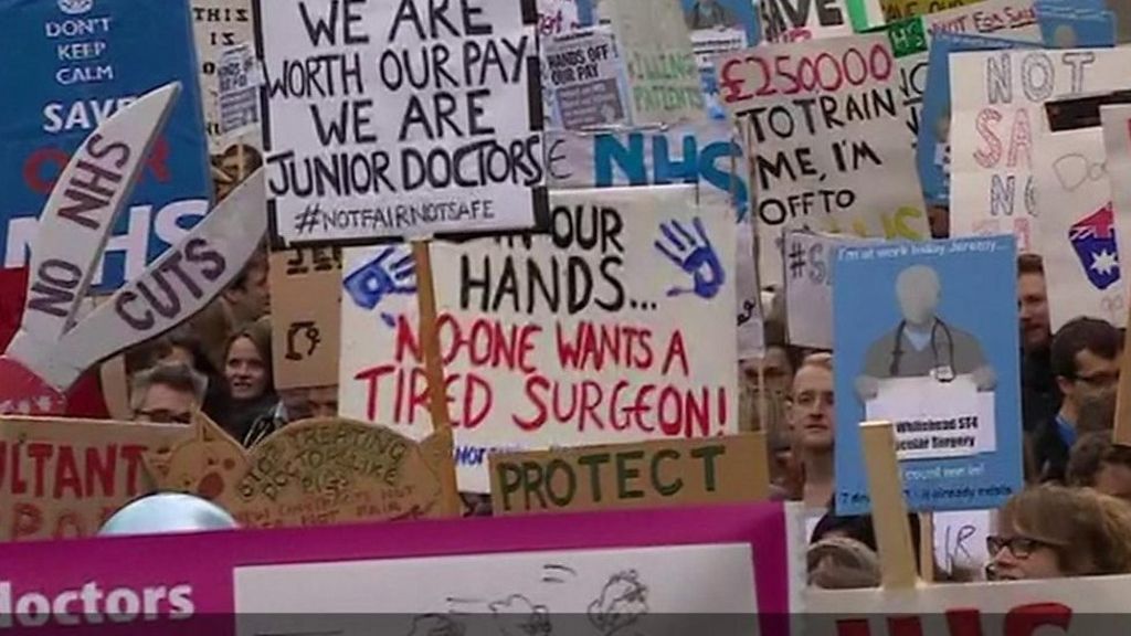 Why are junior doctors striking?