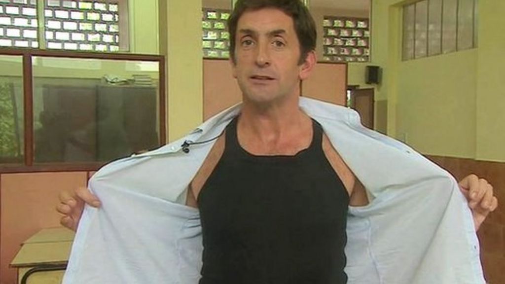 VIDEO: The vest that helps exam cheats