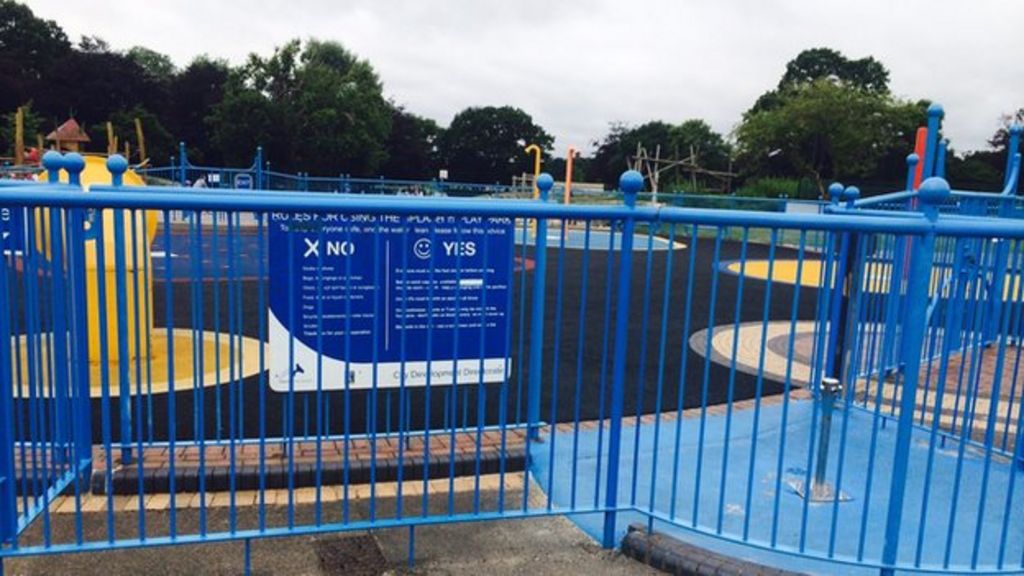 Play area reopens after microbe test