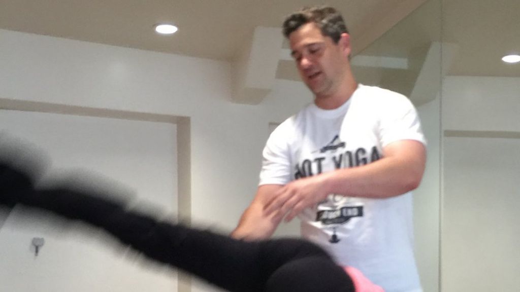 Yoga boss turns normal advice on its head