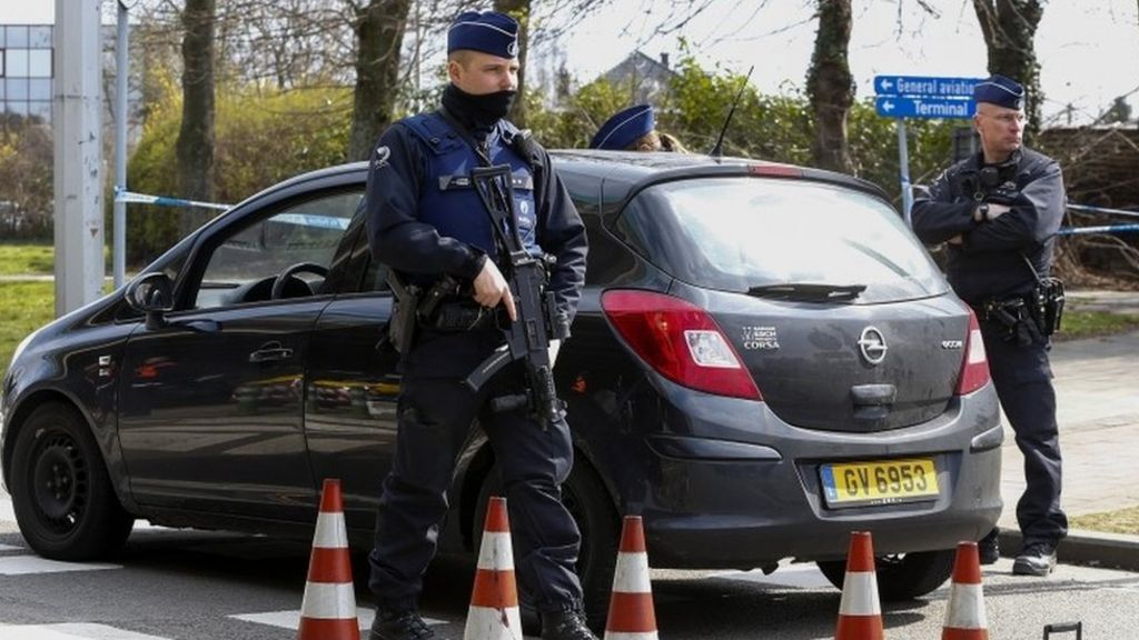 Belgium charges third over Paris plot