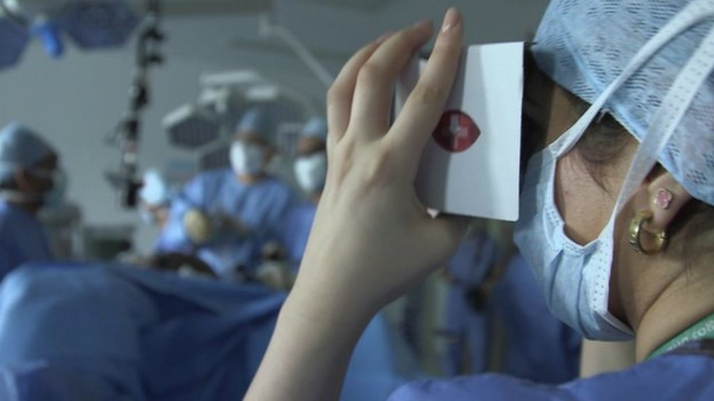 VIDEO: Surgery live-streamed in virtual reality