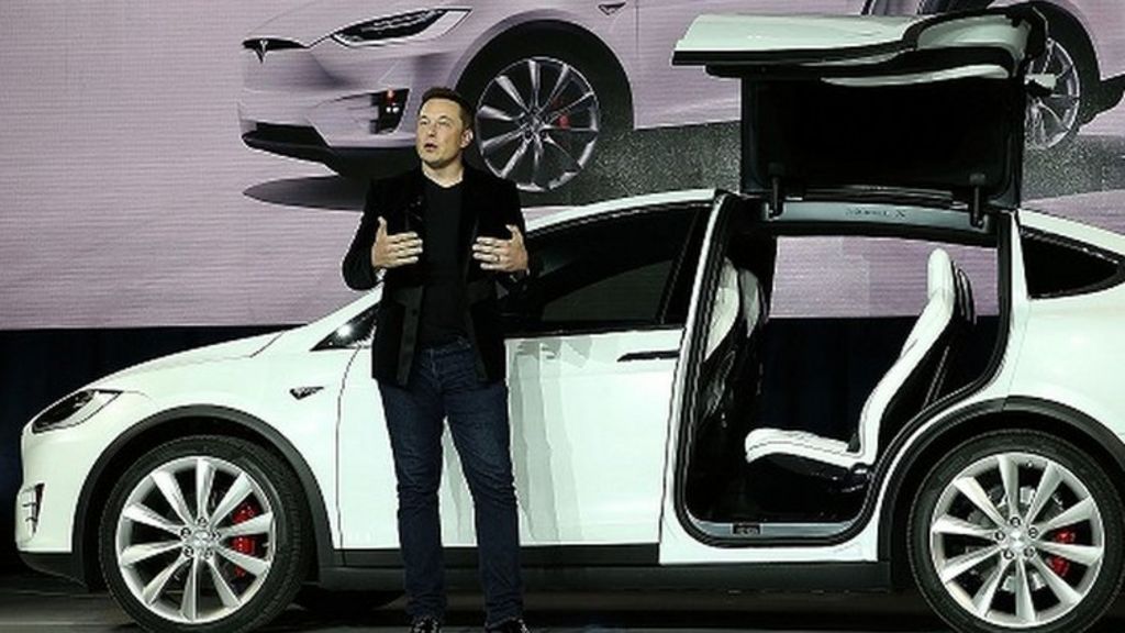 Tesla reports first quarterly profit for three years