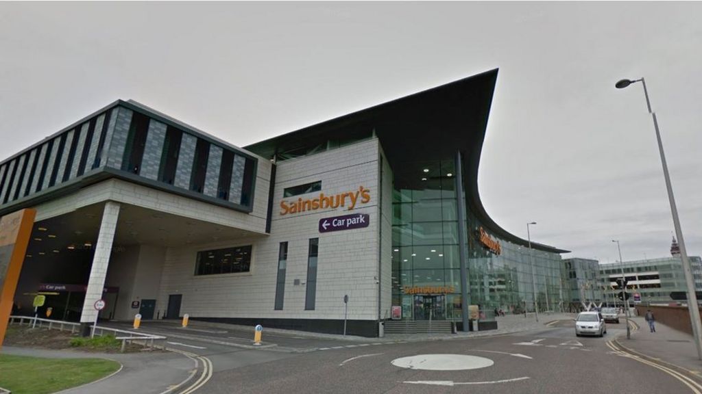 Girl, 6, traps hand in travelator at Blackpool store