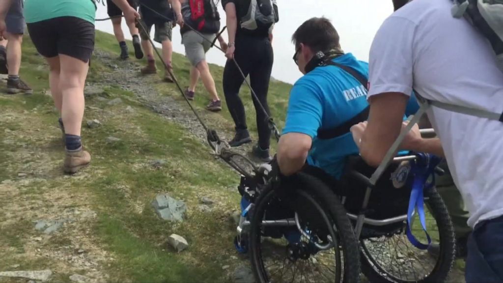 VIDEO: Wheelchair-user to climb Kilimanjaro