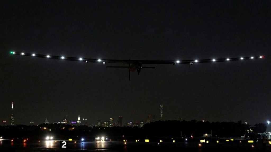 Solar Impulse sets off on 90-hour Atlantic crossing