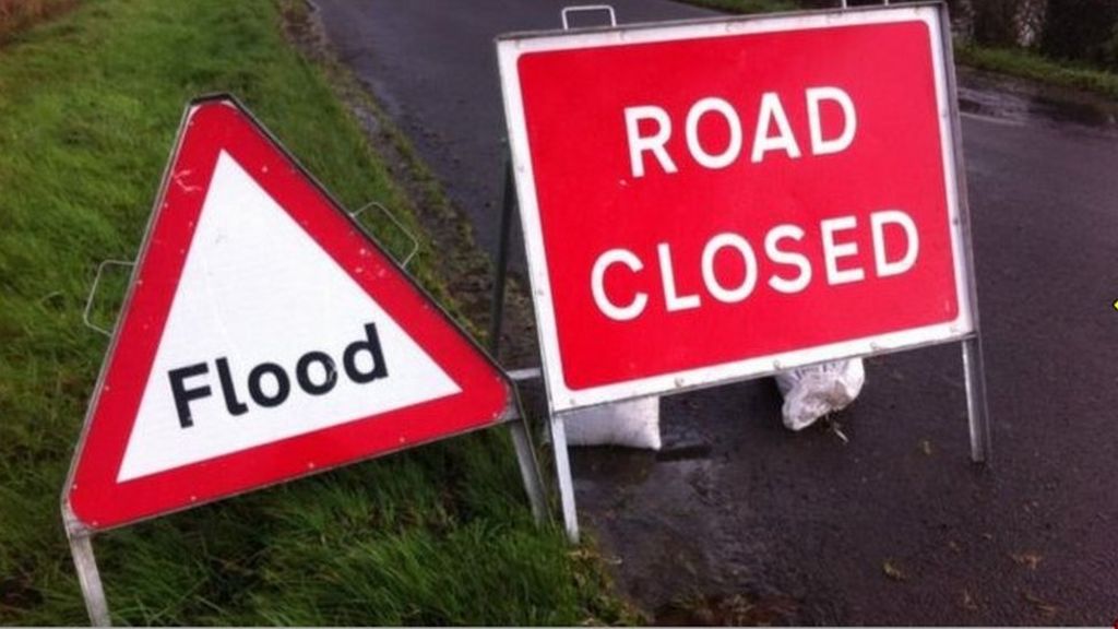 Landslip cuts off Highland transport links