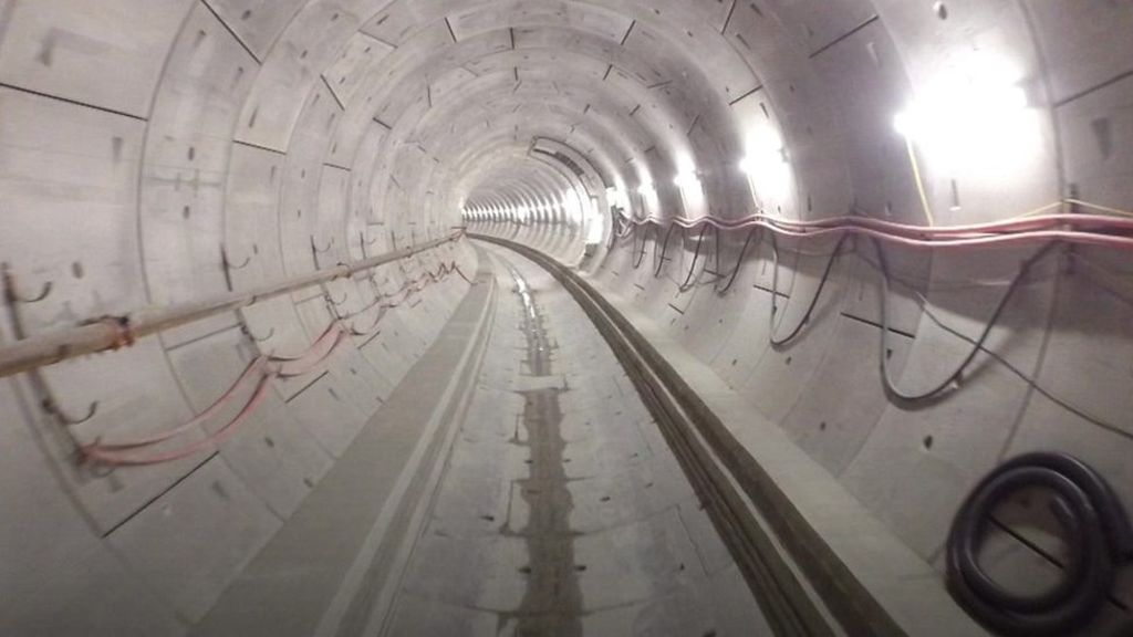 Exploring Crossrail's tunnels with 80% of project complete