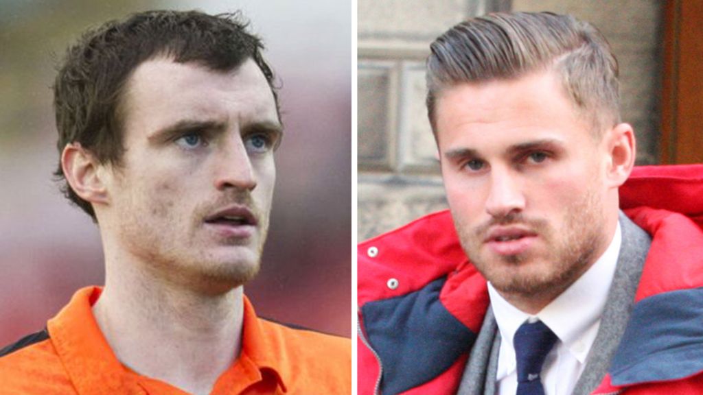 Footballers Goodwillie and Robertson ruled as rapists