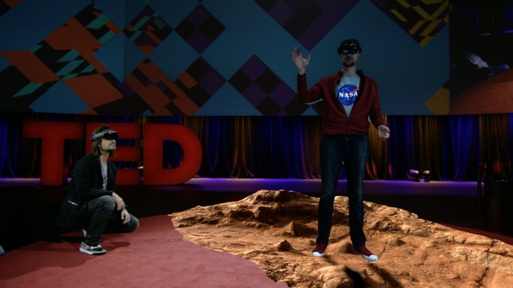 'Teleportation to Mars' on TED stage